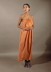 Corolina Dress In Organic Cotton Poplin